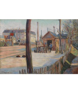 Paul Signac, Railway junction near Bois-Colombes