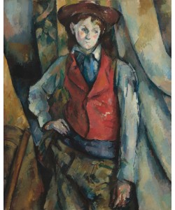 Paul Cézanne, Boy in a Red Waistcoat, 1888–1890