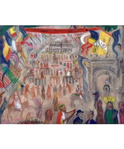 James Ensor, Procession of Penitents in Furnes