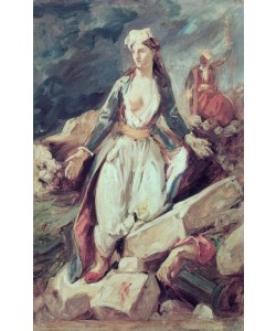Eugene Delacroix, Griechenlands Untergang auf den Trümmern von Missolunghi
