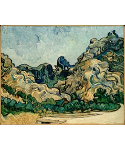 Vincent van Gogh, Montagnes à Saint-Rémy
