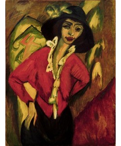 Ernst Ludwig Kirchner, Frauenkopf, Gerda