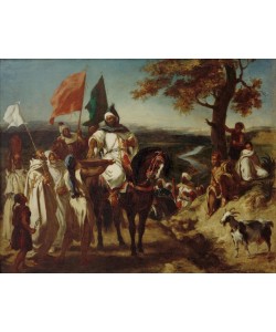 Eugene Delacroix, Le Kaïd, chef marocain