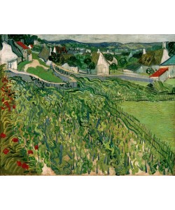 Vincent van Gogh, Weinberge mit Blick auf Auvers