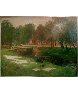 Thomas Ludwig Herbst, Wäschebleiche am Kanal