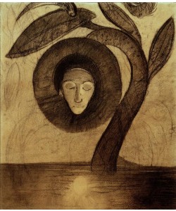 Odilon Redon, Fleur de marécage