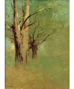Odilon Redon, Arbres dans la campagne de Peyrelebade