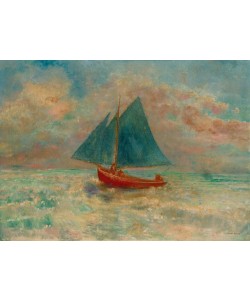 Odilon Redon, Le bateau rouge