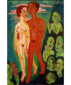 Ernst Ludwig Kirchner, Das Paar vor den Menschen