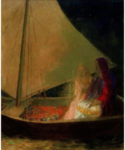 Odilon Redon, La Barque