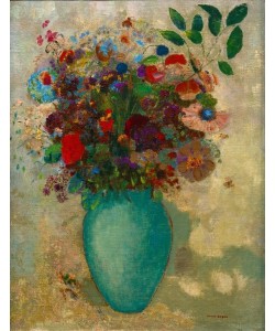Odilon Redon, Le Grand Vase turquoise