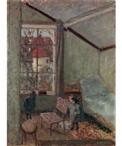 Pierre Bonnard, Intérieur d’atelier avec deux enfants