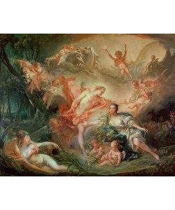 Francois Boucher, Apoll gibt sich Isis zu erkennen