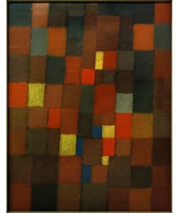 Paul Klee, Bildarchitectur rot gelb blau