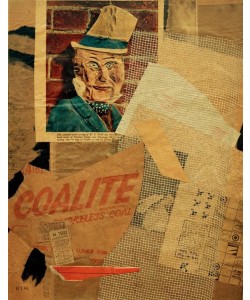 Kurt Schwitters, Ohne Titel (W.C. Fields)