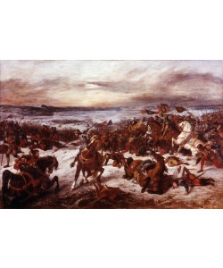 Eugene Delacroix, Der Tod Karls des Kühnen in der Schlacht von Nancy