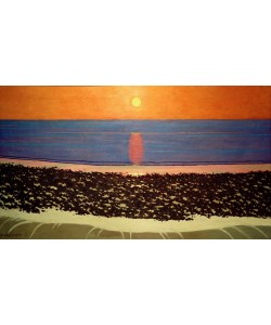 Felix Vallotton, Coucher de soleil, Villerville
