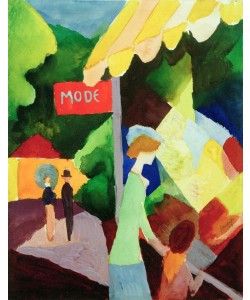 August Macke, Modeschaufenster