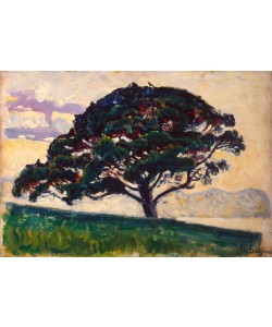 Paul Signac, Large Pine, Saint-Tropez