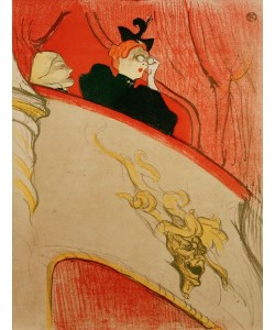 Henri de Toulouse-Lautrec, La Loge au Mascaron Doré