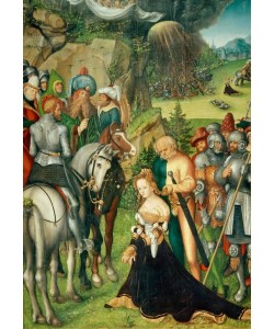 Lucas Cranach der Ältere, Enthauptung der heiligen Katharina