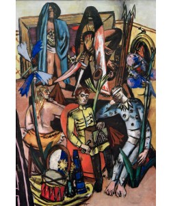 Max Beckmann, Der Leiermann (Das Lebenslied)