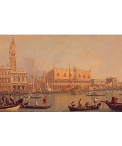 Giovanni Antonio Canaletto, Der Dogenpalast und der Markusplatz