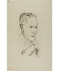 Max Beckmann, Portrait of Reinhard Pieper