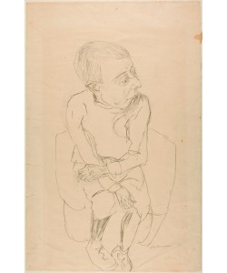 Max Beckmann, Seated Boy