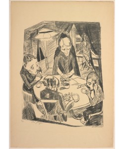 Max Beckmann, The Hunger, plate five from Die Hölle