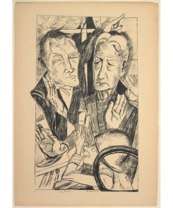 Max Beckmann, The Family, plate eleven from Die Hölle