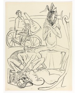 Max Beckmann, Circus, plate 12 from Day and Dream