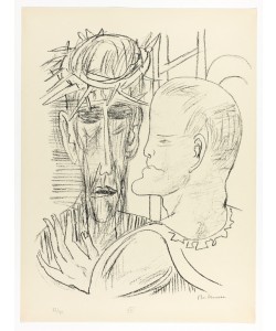 Max Beckmann, Christ and Pilate, plate 15 from Day and Dream