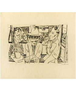 Max Beckmann, In the Tram