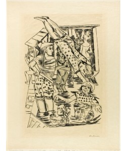 Max Beckmann, Woman's Bath