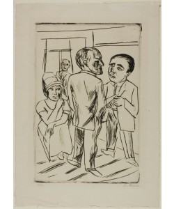 Max Beckmann, At the Hotel (The Dollar)