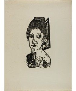 Max Beckmann, Woman with Candle