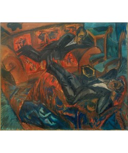 Ernst Ludwig Kirchner, Zwei Freunde im Gespräch