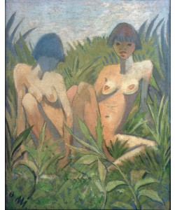 Otto Mueller, Zwei Mädchen im Schilf