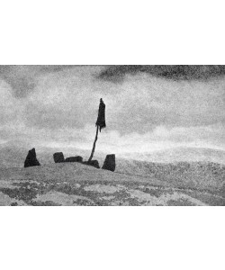 Nikolai Roerich, Stones on the Hill. Mongolia, 1935