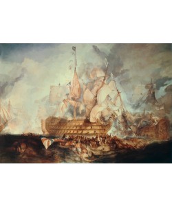 JOSEPH MALLORD WILLIAM TURNER, Die Schlacht bei Trafalgar