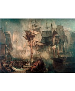 JOSEPH MALLORD WILLIAM TURNER, Die Schlacht bei Trafalgar
