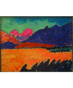 Alexej von Jawlensky, Das Tal - Murnau 