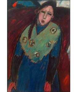 Alexej von Jawlensky, Mädchen mit grüner Stola 