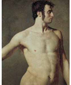 JEAN-AUGUSTE-DOMINIQUE INGRES, Torse d’homme