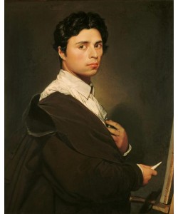 JEAN-AUGUSTE-DOMINIQUE INGRES, Autoportrait à l’age de 24 ans