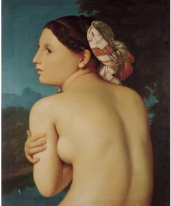 JEAN-AUGUSTE-DOMINIQUE INGRES, La Baigneuse