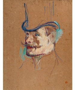 Henri de Toulouse-Lautrec, William Warrener au Moulin Rouge