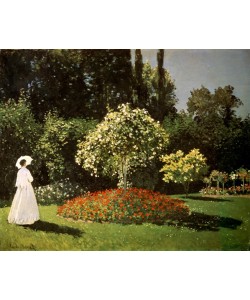 Claude Monet, Jeanne-Marguerite Lecadre au jardin
