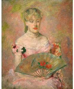 Mary Cassatt, Lady with a Fan (Anne Charlotte Gaillard)